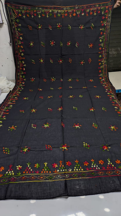 🌸 Special Summer Collection – Pure Soft Lawn Suit with Handmade Multani Balochi Tanka Embroidery & Full Dupatta