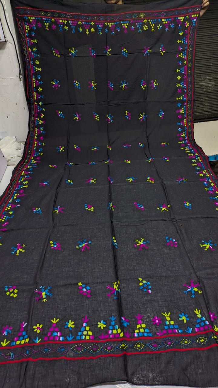🌸 Special Summer Collection – Pure Soft Lawn Suit with Handmade Multani Balochi Tanka Embroidery & Full Dupatta