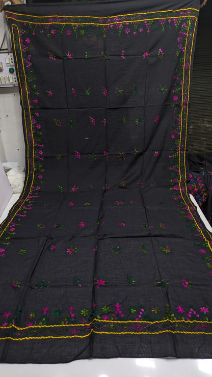 🌸 Special Summer Collection – Pure Soft Lawn Suit with Handmade Multani Balochi Tanka Embroidery & Full Dupatta