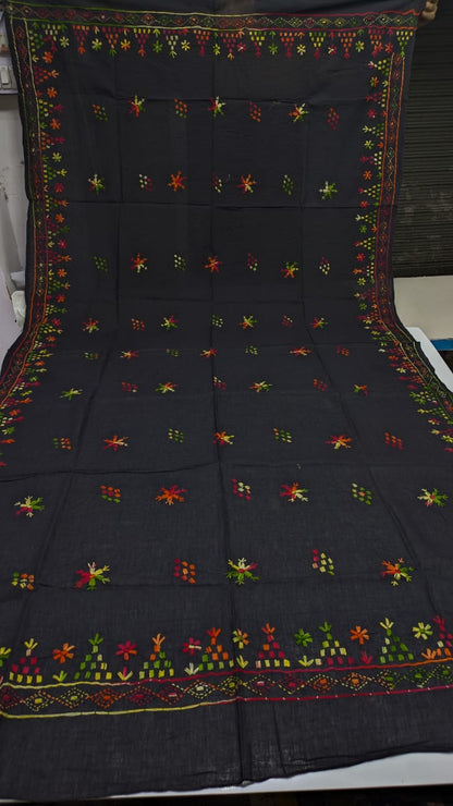 🌸 Special Summer Collection – Pure Soft Lawn Suit with Handmade Multani Balochi Tanka Embroidery & Full Dupatta