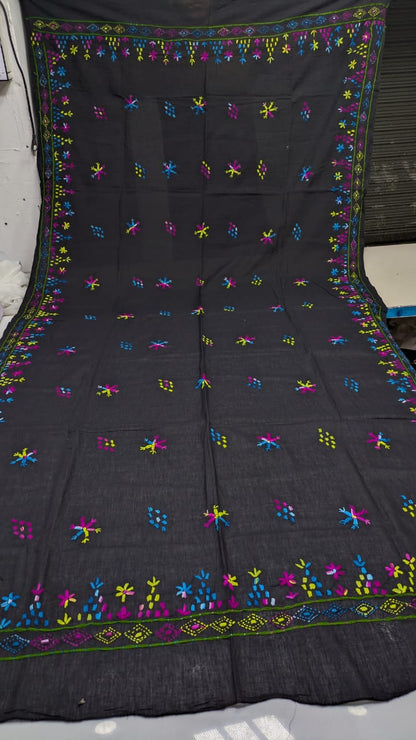 🌸 Special Summer Collection – Pure Soft Lawn Suit with Handmade Multani Balochi Tanka Embroidery & Full Dupatta