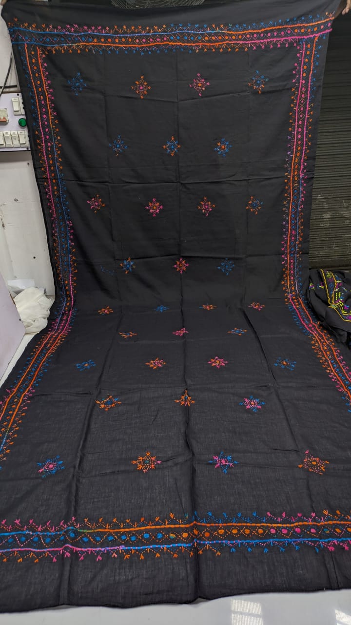 🌸 Special Summer Collection – Pure Soft Lawn Suit with Handmade Multani Balochi Tanka Embroidery & Full Dupatta